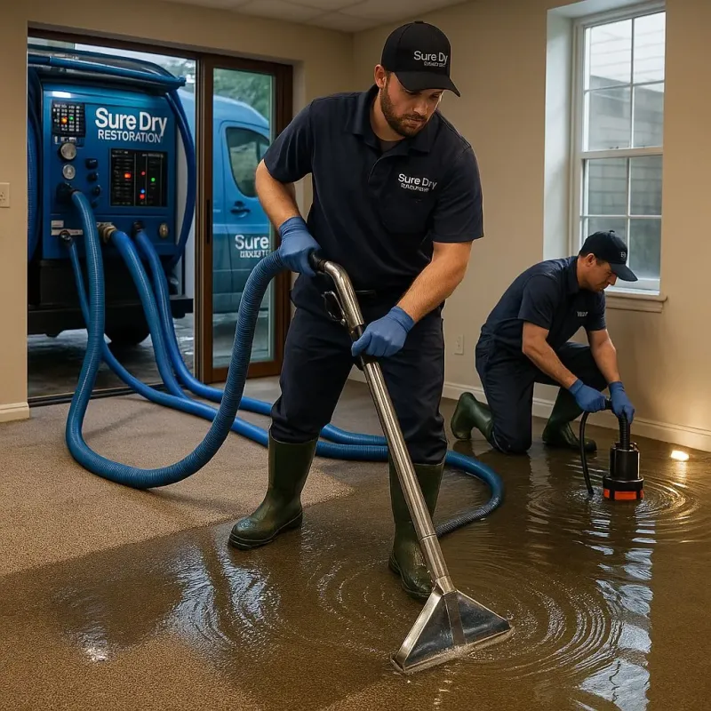Water Extraction and Removal process in Espino, PR
